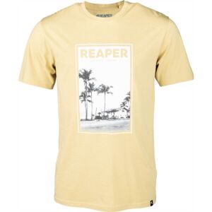 Reaper VENICE Pánské triko, béžová, veľkosť XL