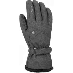 Reusch LAILA Dámské lyžařské rukavice, šedá, veľkosť 8.5