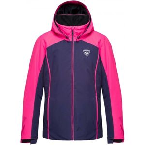 Rossignol GIRL FONCTION JKT růžová 12 - Dívčí lyžařská bunda