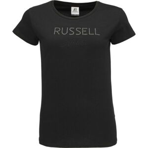 Russell Athletic ALBERTA Dámské tričko, černá, velikost
