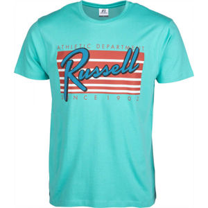Russell Athletic MIAMI S/S CREWNECK TEE SHIRT zelená S - Pánské tričko