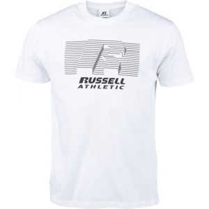 Russell Athletic STRIPED S/S TEE  2XL - Pánské tričko