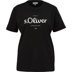 s.Oliver RL T-SHIRT Tričko, bílá, velikost 40