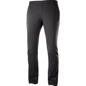 Salomon AGILE WARM PANT W černá L - Dámské běžecké kalhoty