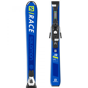 Salomon S/RACE JR M + C5EASY modrá 130 - Juniorské sjezdové lyže