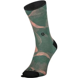 Scott TRAIL VERTIC CREW W Dámské ponožky, tmavě zelená, veľkosť 39-41