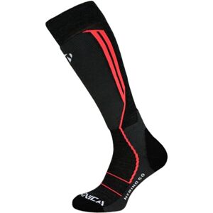 Tecnica MERINO 50 SKI SOCKS Lyžařské ponožky, černá, velikost 35-38
