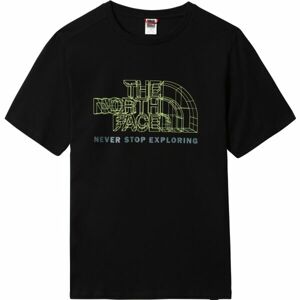 The North Face M COORDINATES S/S TEE Pánské tričko, černá, velikost XL