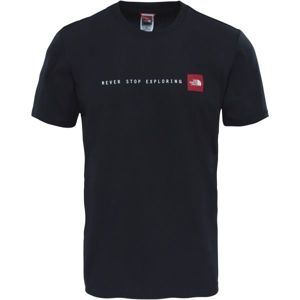 The North Face S/S NSE TEE M Pánské tričko, černá, velikost M