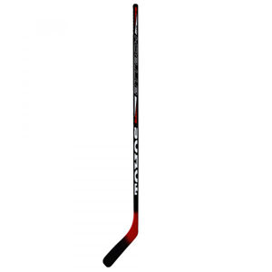 Tohos ATTACK 145 CM Dřevěná hokejka, černá, velikost 145