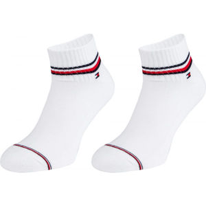 Tommy Hilfiger MEN ICONIC QUARTER 2P Pánské ponožky, černá, veľkosť 47-49