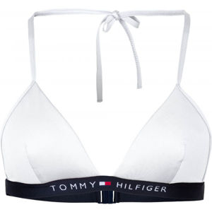 Tommy Hilfiger TRIANGLE FIXED bílá XS - Dámský vrchní díl plavek