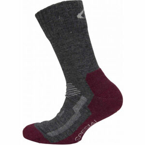 Ulvang SPESIAL Juniorské vlněné ponožky, šedá, velikost 31-33