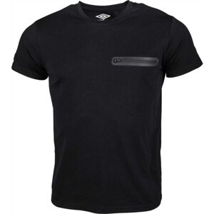 Umbro GIORGIO Pánské triko, černá, veľkosť S
