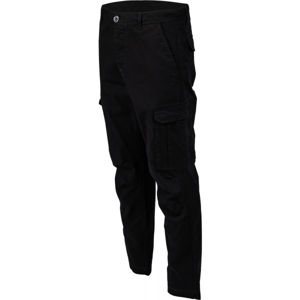 Umbro GORDY Pánské plátěné kalhoty, černá, velikost S