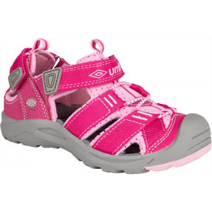 Umbro MEDEA Růžová 28 - Dětské sandály