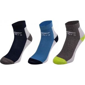 Umbro SPORT SOCKS 3P Dětské ponožky, modrá, veľkosť 28-31
