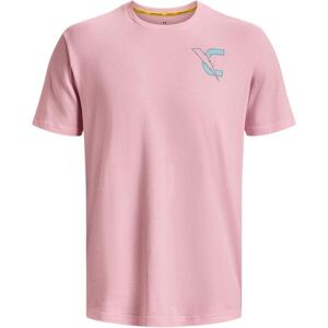 Under Armour CURRY ANIMATED Pánské tričko, růžová, veľkosť XL