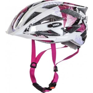 Uvex AIR WING Cyklistická helma, bílá, veľkosť (52 - 57)