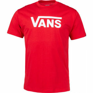Vans MN VANS CLASSIC Pánské tričko, Červená,Bílá, velikost