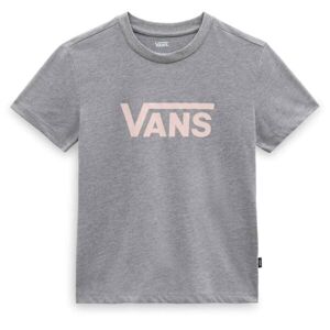 Vans WM DROP V SS CREW-B Dámské tričko, šedá, velikost XL