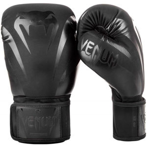 Venum IMPACT BOXING GLOVES Boxerské rukavice, černá, velikost 14