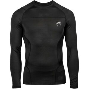 Venum G-FIT RASHGUARD Pánské tréninkové triko, černá, veľkosť XL