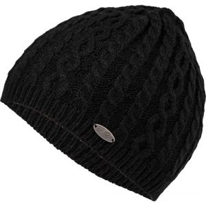 Willard ABRA Dámská pletená čepice, černá, velikost UNI