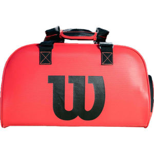 Wilson DUFFEL INFRARED SMALL Sportovní taška, červená, velikost UNI