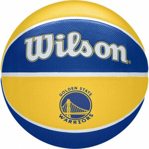 Wilson NBA TEAM TRIBUTE WARRIORS Basketbalový míč, modrá, velikost 7