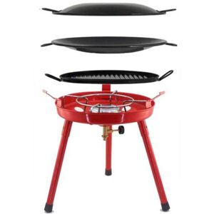 YATE GR-823 Víceúčelový vařič & gril, červená, velikost UNI